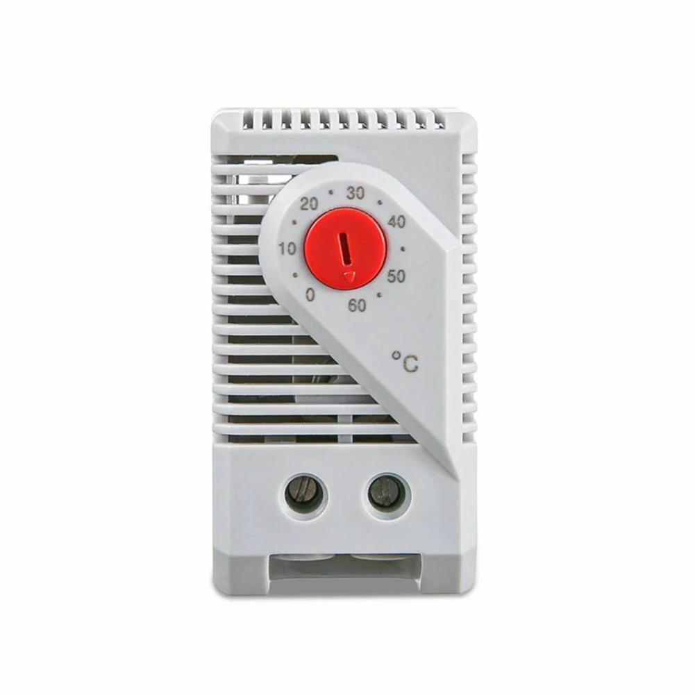 

Switch Thermostat Compact Mechanical IP20 Light Grey Plastic Temperature Controller Thermostatic Bimetal Heat And Cool Combined