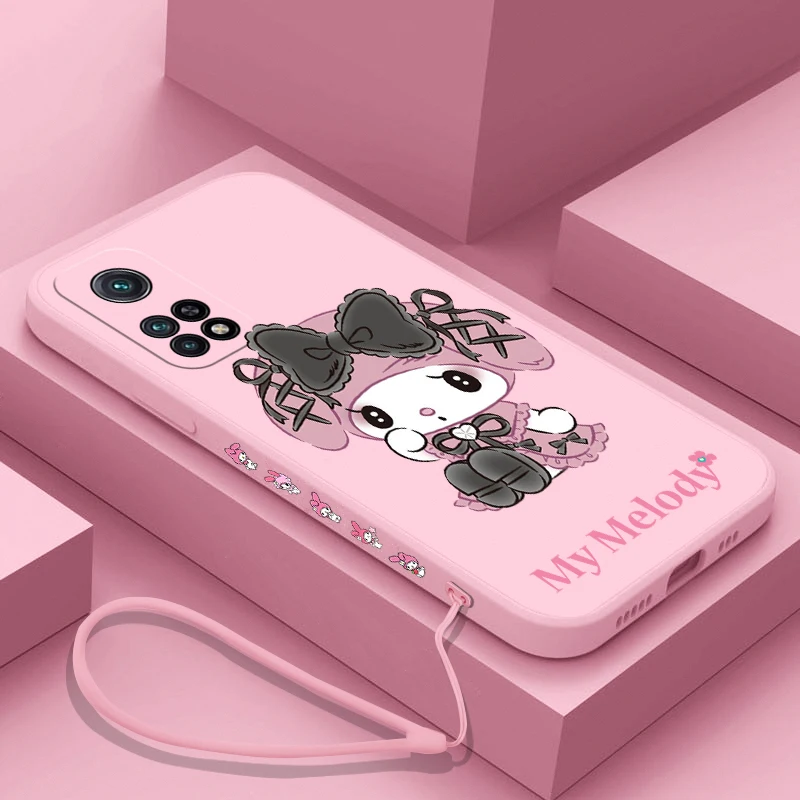 

Sanrio Kuromi My Melody Phone Case For Xiaomi Redmi Note 11E 10A 11T 10 10T 10S 9T 9 8 7 Pro Plus 10A 10C 9A 9C 9T 4G 5G Cases