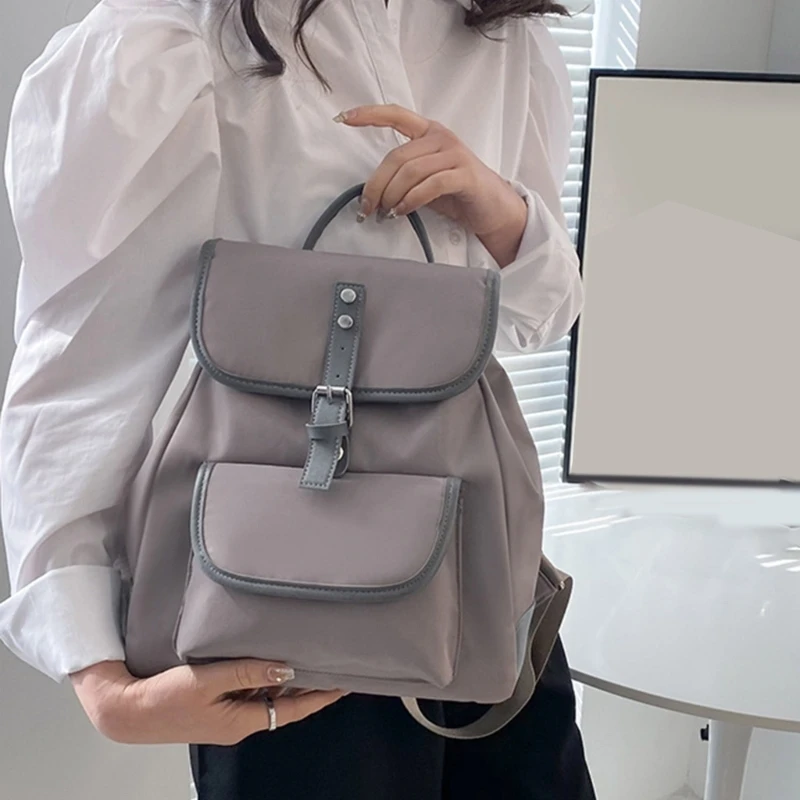 

Вместительный рюкзак для женщин, школьная сумка для подростков, удобный практичный дорожный ранец из ткани Оксфорд