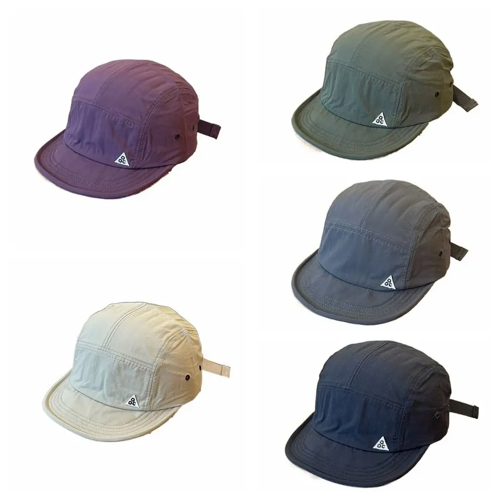 Универсальная однотонная бейсболка с короткими полями быстросохнущая шляпа от