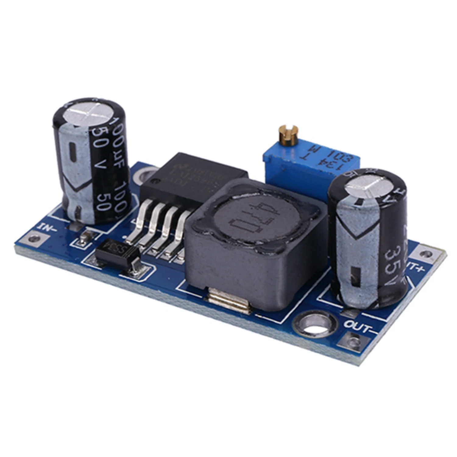 

DC-DC 3A Buck Converter Step Down Diy Kit Electronic PCB Board Module LM2596 Power Supply Board Output 4V-35V 1.23V-30V 150KHz