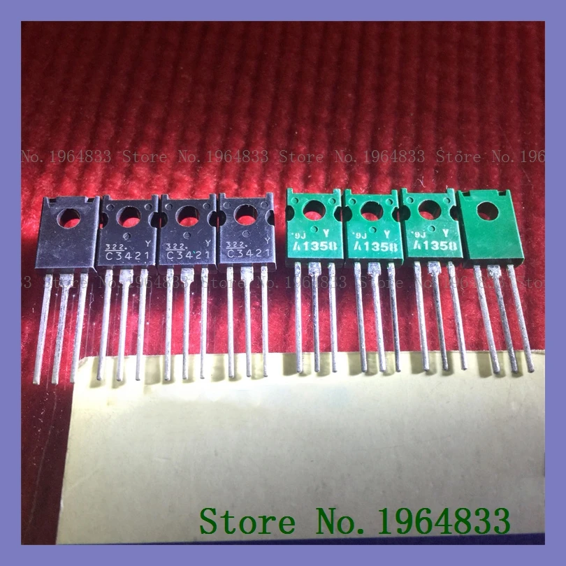 

2 шт./партия = пара 2SA1358 2SC3421 1A 120V