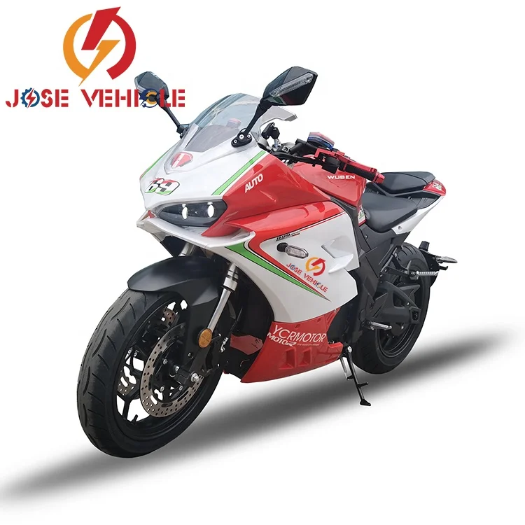 

150km/h high speed 4000w racing electric motorcycles adult motorcycles