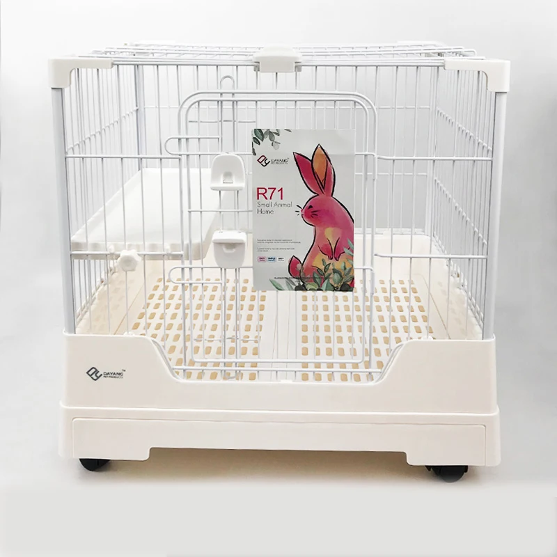 

New Dayang rabbit cage R71 drawer-type anti-spray urine luxury rabbit nest chinchilla guinea pig household automatic feces