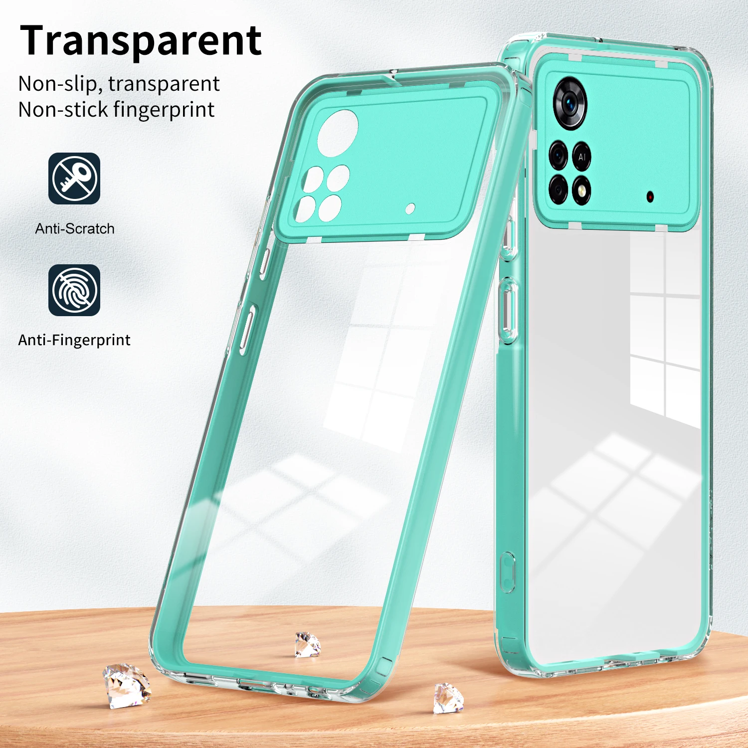 

3 IN 1 Frame Clear Case for Xiaomi POCO X4 Pro 5G Luxury Soft Silicone Hard Armor Shockproof Phone Cover Mi POCOX4Pro POCO X4Pro