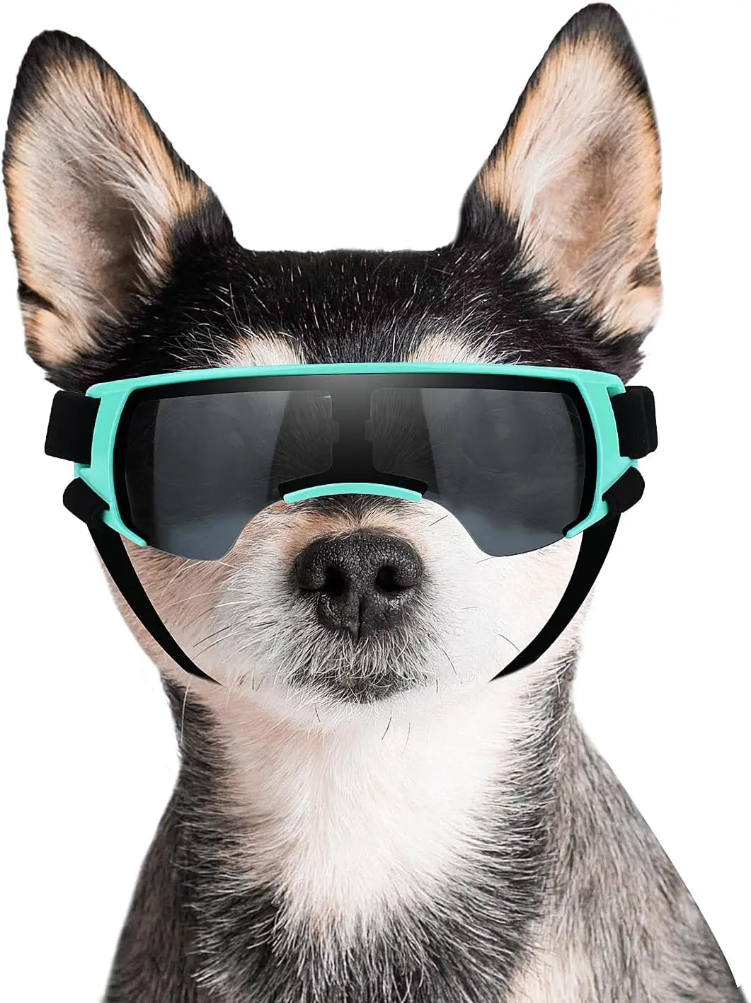 

ATUBAN Dog Goggles Sunglasses Small to Medium Breed, Anti-Fog UV400 Lens Puppy Sunglasses for UV, Wind, Snow, Dust Protection