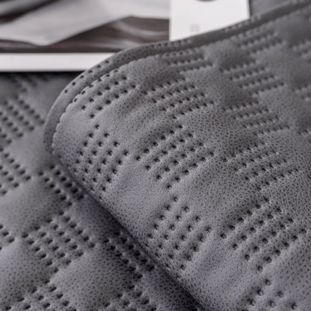 Универсальный чехол для дивана однотонный водонепроницаемый в маленькую клетку