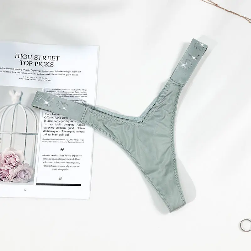 Бесшовное нижнее белье женские шорты с высокой вилкой rhindiamond-формы стринги