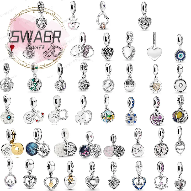 

Женский браслет из серебра 925 пробы, в евро-американском стиле