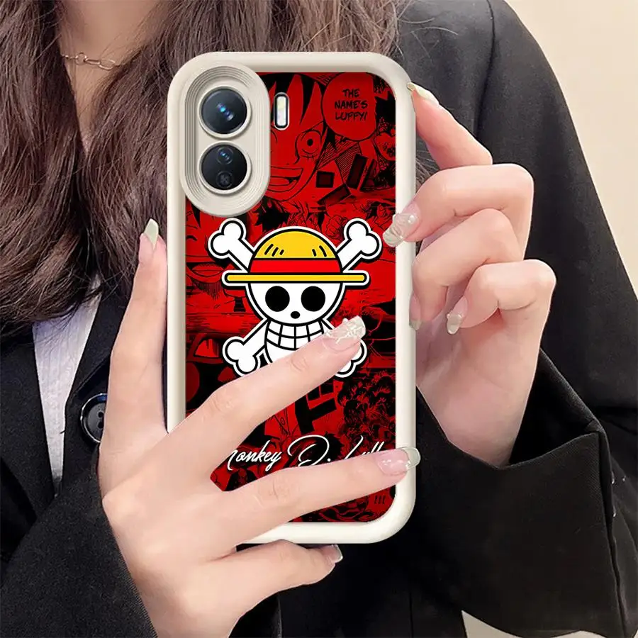 Чехол для телефона Xiaomi Redmi Note 13 Pro 11 12 5G 12S 10 4G 11Pro 12ProPlus Противоударный чехол Funda Anime