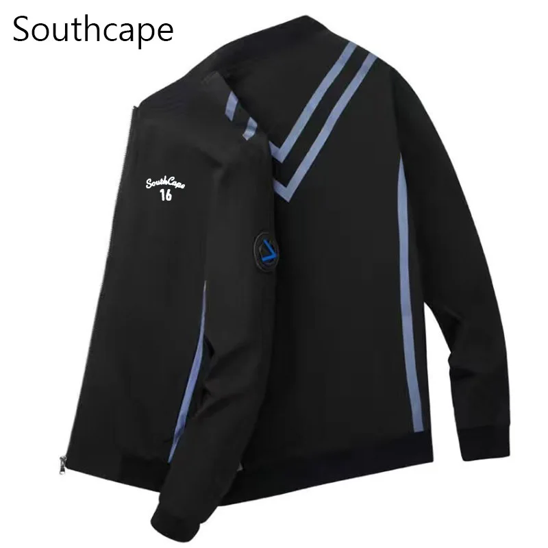 

Одежда для гольфа для мужчин, осенняя ветровка с вышитым логотипом, куртки, Высококачественная тонкая одежда для гольфа, Мужская свободная куртка-бомбер, пальто для гольфа