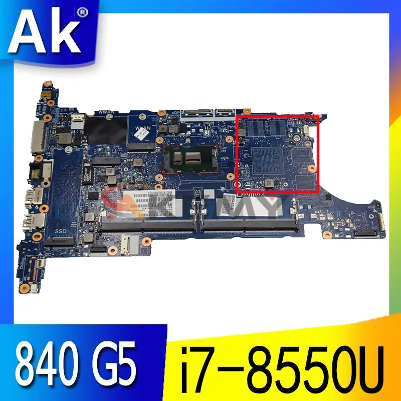 

6050A2945601 mainboard For HP ZBook 15U G5 ZBook 14U G5 840 G5 850 G5 laptop motherboard L15520-601 L15520-001 with i7-8550U CPU