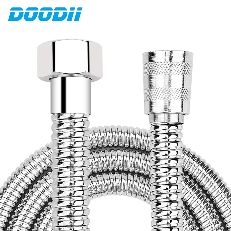 Душевой шланг DOODII 3 м/5 м утолщенная ручная Лейка из нержавеющей стали с