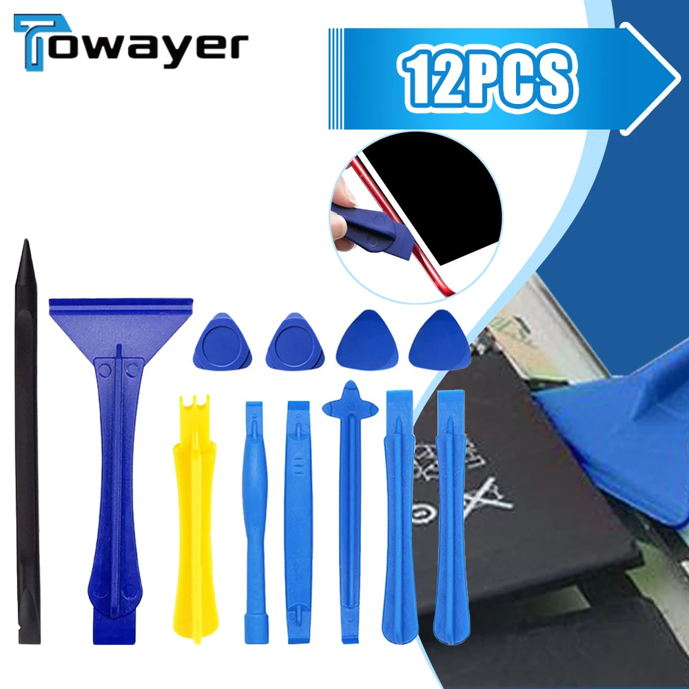 

12 шт., пластиковые инструменты для ремонта фотографий
