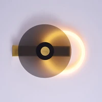 modern simple personality cd turntable personality living room decoration study nordic bedroom exhibition hall wall lamp