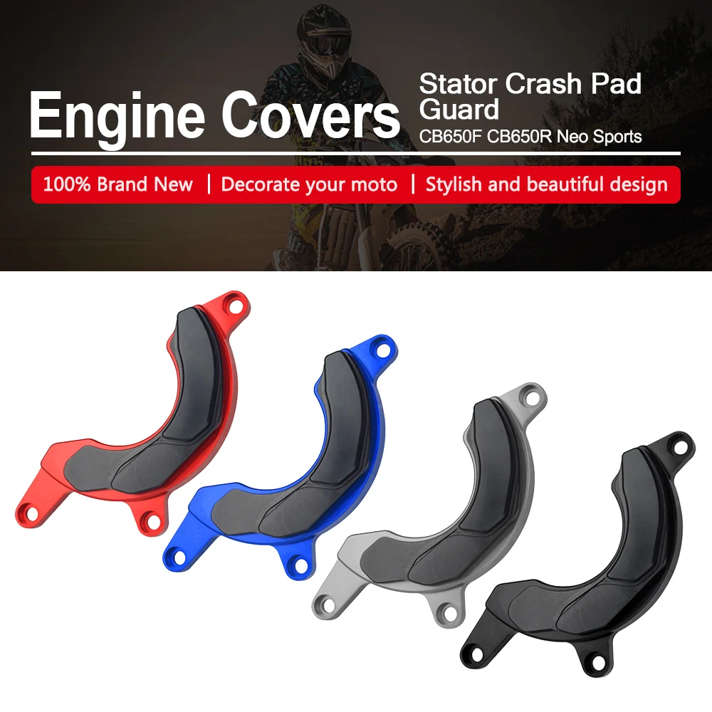 

Motorcycle Engine Covers Stator Crash Pad Guard Frame Sliders For Honda CB650F 17-20 CBR650R CB650R Neo Sports 2019 2020