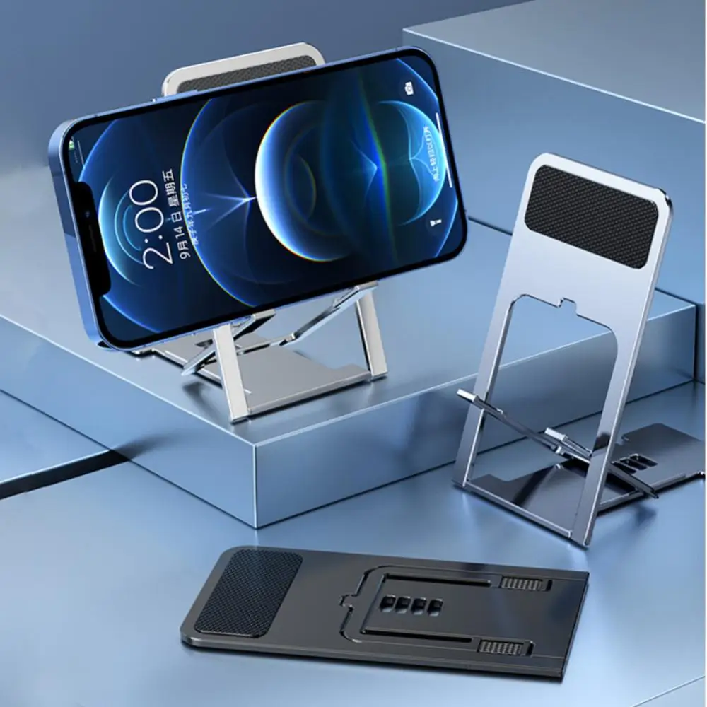 

Adjustable Mobile Phone Desktop Bracket Plastic Tablet Support Multi-angle Folding Desk Phone Holder For Ipad Mount Portable