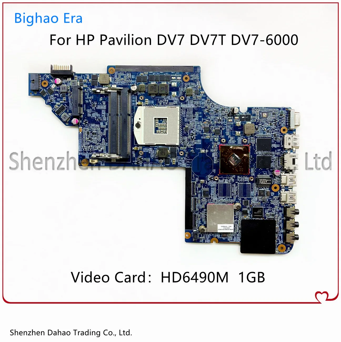 

For HP Pavilion DV7T DV7 DV7-6000 Laptop Motherboard With HD6490 1GB-GPU 665986-001 665986-501 665987-501 100% Fully Tested