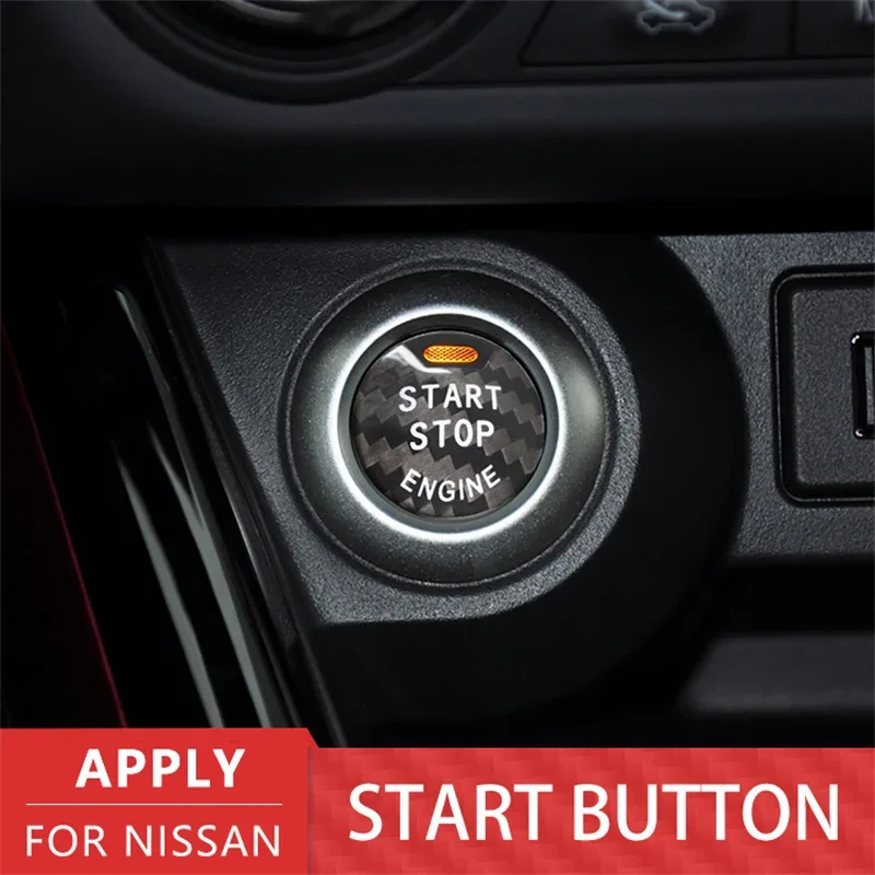 Для Nissan Sentra Sylphy автомобильный двигатель кнопка запуска и остановки наклейка из