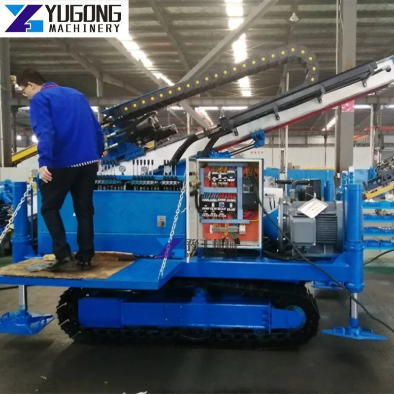 Горнодобывающая геотехническая установка для алмазного бурения с сердечником.