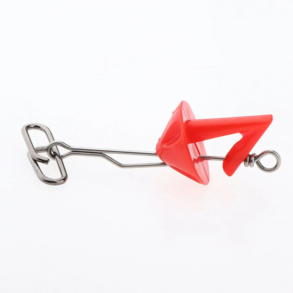 

Durable High Quality Fishing Bait Clips Wide Range 10pcs Bait Release Clip Breakaway style Hook Shield Plastic