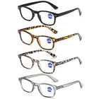 Прозрачные очки унисекс с защитой от УФ-лучей, 0+ 10-+ 40, компьютерные очки, очки для чтения, очки для дальнозоркости, дальний свет