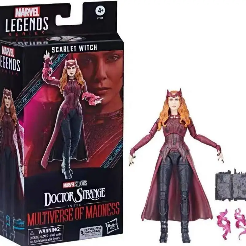 

Marvel Legends Target Exclusive Scarlet Witch 6" Action Figure Doctor Strange in the Multiverse of Madness Hasbro Toys Doll Toys