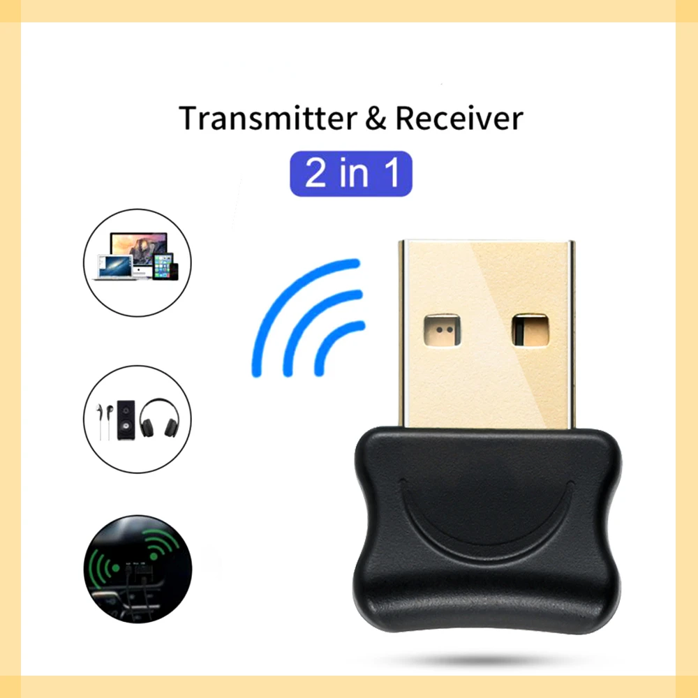 

5,0 Bluetooth-совместимый адаптер USB-передатчик для ПК, компьютера, приемника, ноутбука, наушников, аудиопринтера, приемника передачи данных