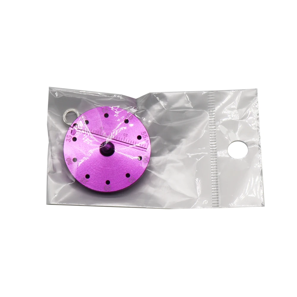 Стоматологический алюминиевый резак Gutta Percha измерительное колесо