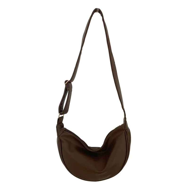 

Вместительная сумка через плечо для женщин, элегантные текстурные дамские сумочки пельменей для девушек, универсальные сумки через плечо для регулируемых размеров S