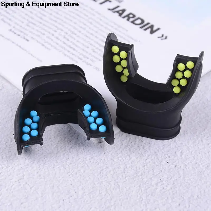 1 шт. дыхательная трубка для дайвинга мягкий силиконовый мундштук подводного