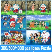 puzzle 1000 piece for kids bandai doraemon japanese cartoon pictures jigsaw puzzles for kids gifts decompress toy