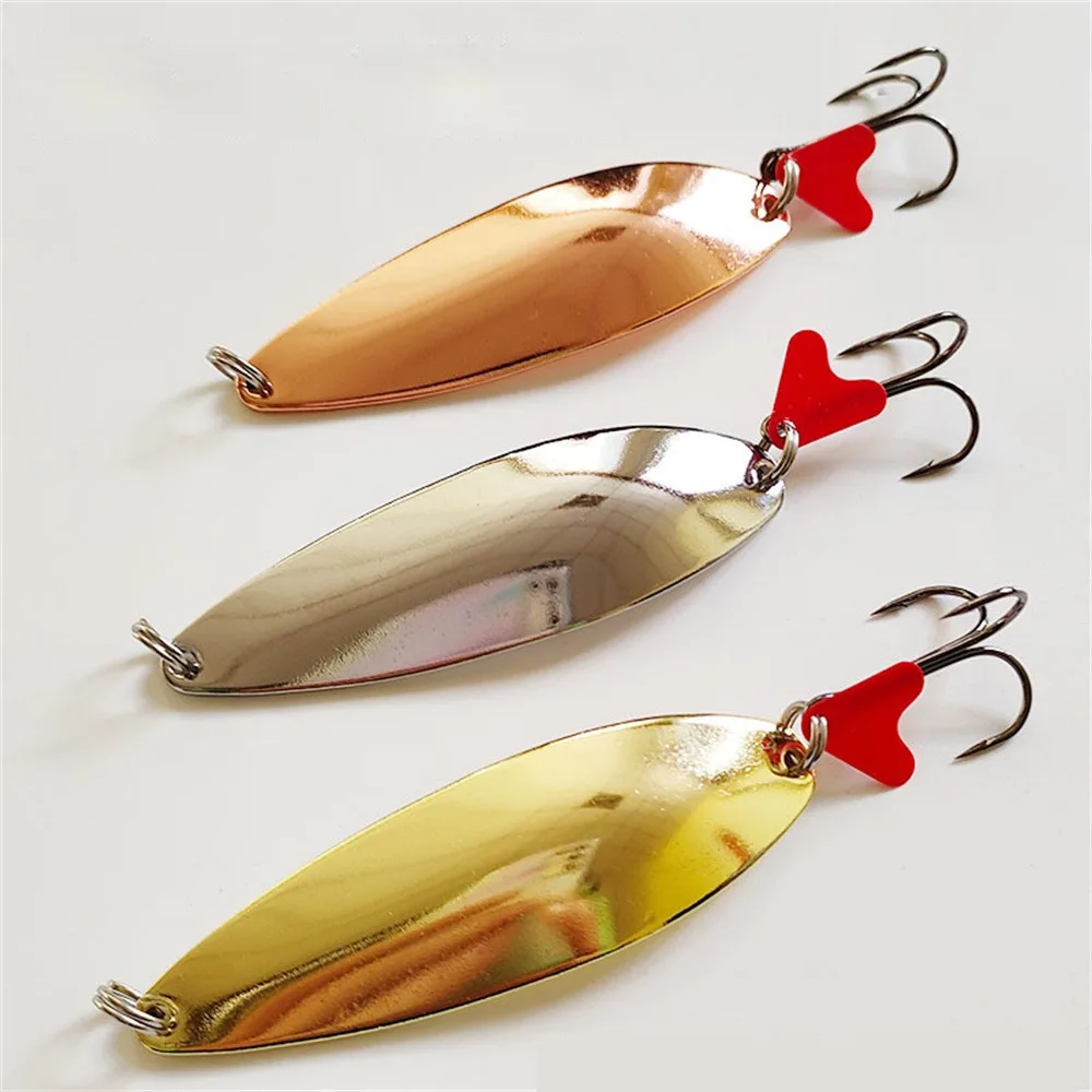 

Fishing Lures With Hook Fishing Spoon Spinner Bionic Fishing Tackle Hard Baits 28g 8.5cm Artificial Fishing Accessories