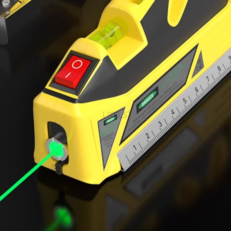 Лазерный уровень многофункциональный красный зеленый внешний Нивелир высокая