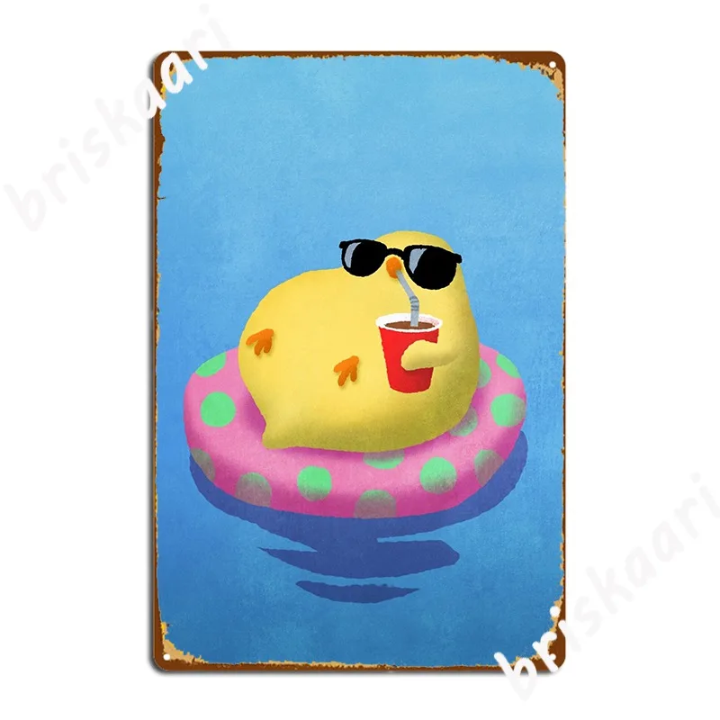 

Chick On Vacation Metal Sign Wall Cave Customize Club Bar Wall Decor Tin Sign Posters