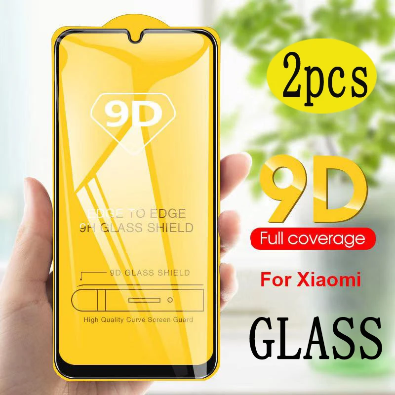 

9D Tempered Glass For Xiaomi 11t 10 Pro Screen Protector Redmi Note 7 8 7pro 9 9s 10T 9A 10T POCO X3 Full Protective redmi Glass