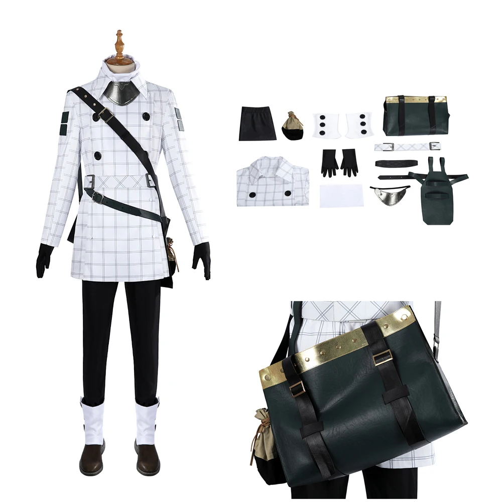 New Game Metaphor Halloween Carnival Party ReFantazio Elda Youth Role-Playing Costume High-Quality Performance