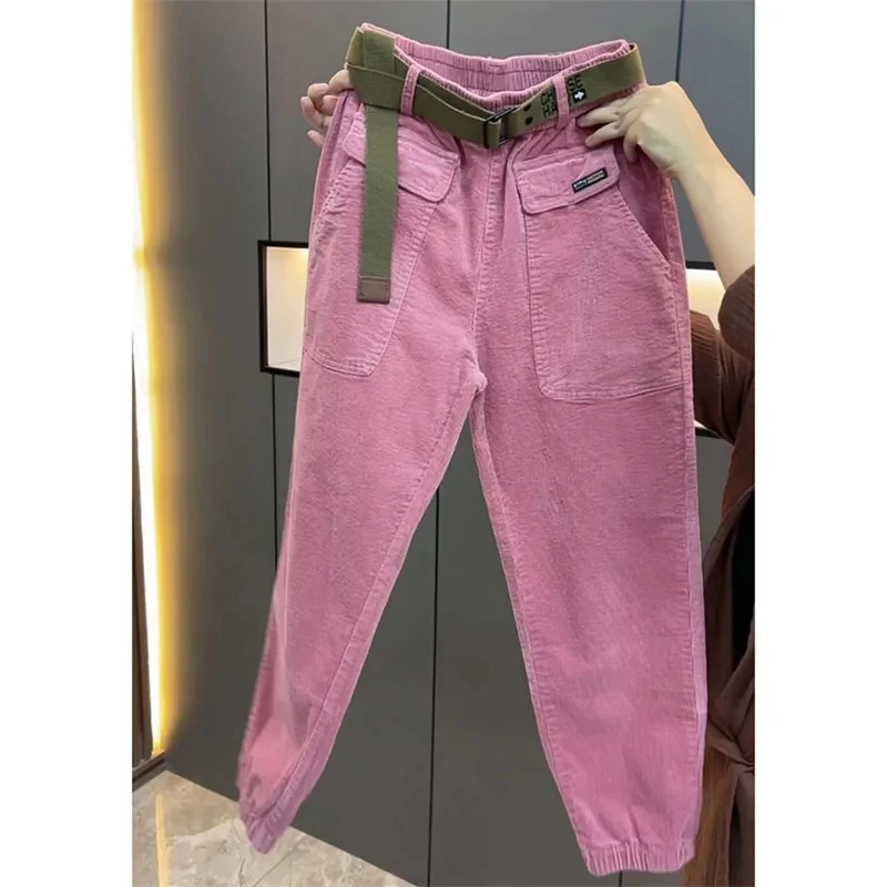 Женские вельветовые шаровары