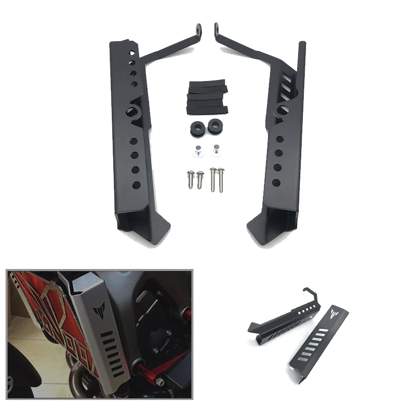 

MTImport Motorcycle Side Radiator Guard Cover Protector For Yamaha MT-09 MT09 FZ-09 FZ09 2014 2015 MT FZ 09