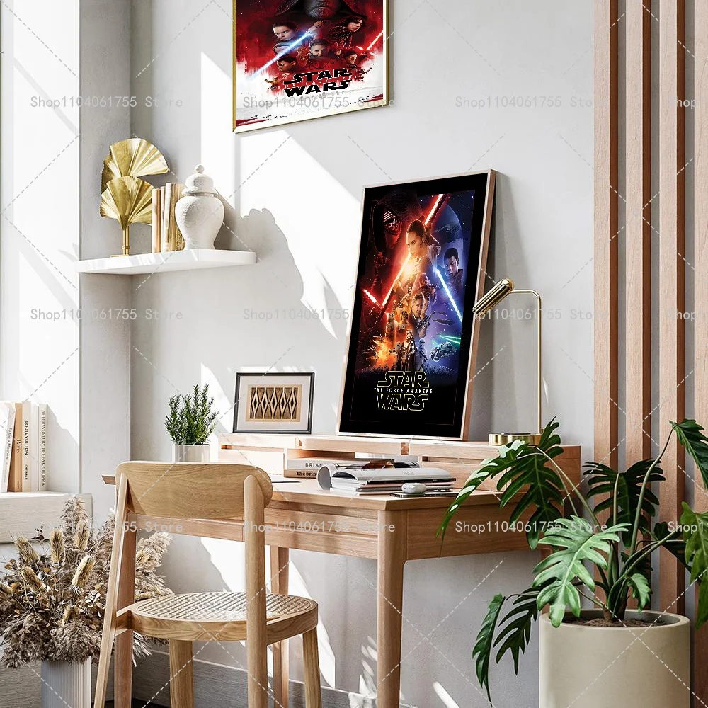 Пленка популярного фильма S-Star W- Wars 1 шт. плакат самоклеящееся искусство детской