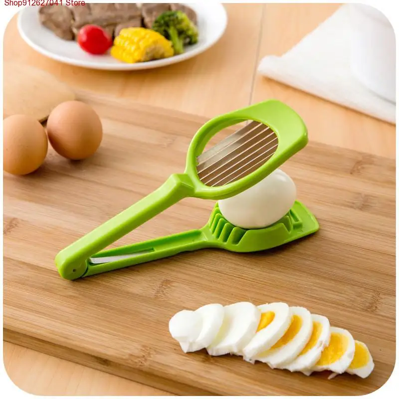 

Egg Slicer Section Cutter Mushroom Stainless Steel Tomato Cutter Multifunction Kitchen Tool House Accessories