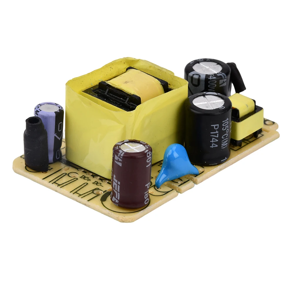

AC-DC 5V 2A Switching Module DC Power Supply Voltage Regulator Switch Circuit Bare Board Monitor LED Lights AC100-240V SMPS