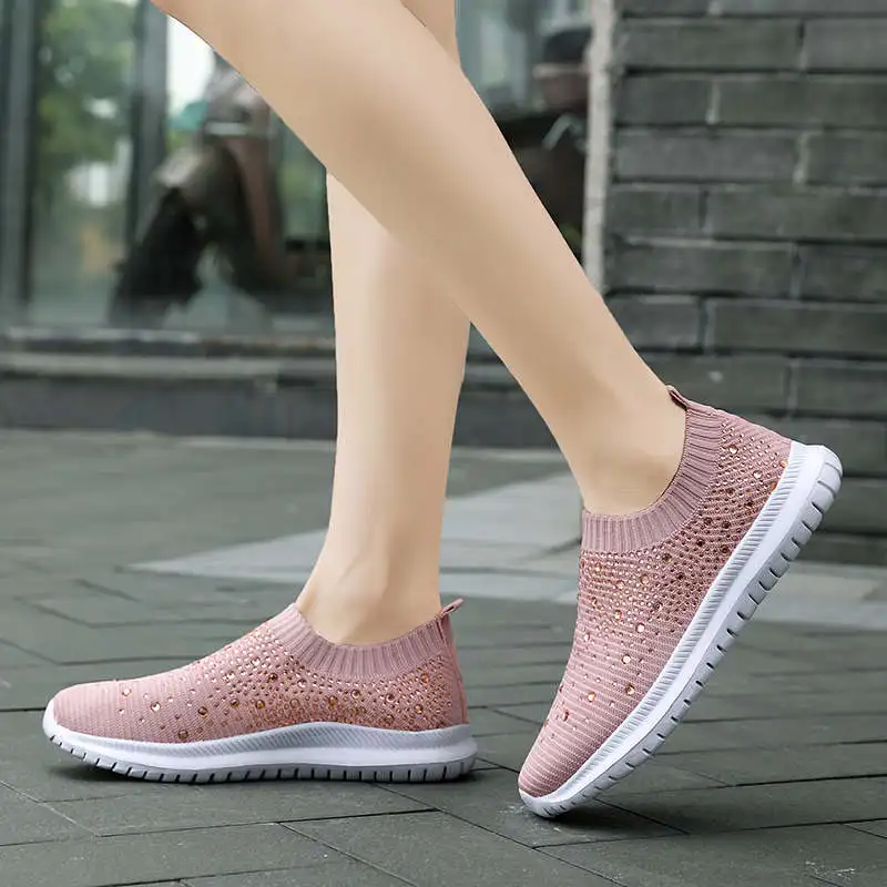 

Loafer Women Sports Shoes Without Lace Aquatic Sneakers Designer Luxury 2021 Women Sport Sneakers Running Shoes Woman Tennis