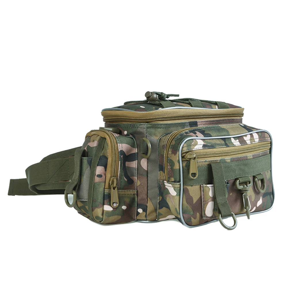 

Fishing Bag Tackle Reel Lures Storage Box Waist Shoulder Camera Handbag Pouch