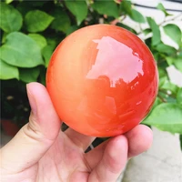 80 1 4kg beautiful asian rare natural quartz red cat eye crystal healing ball gemstone sphere