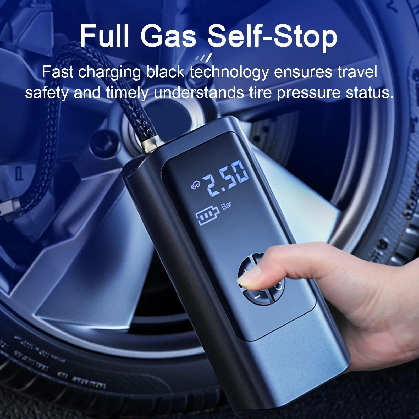 

Car Inflator Pump 12V Portable Car Air Compressor For Motorcycles Bicycle Boat Tyre Inflator Digital Auto Inflatable Pump