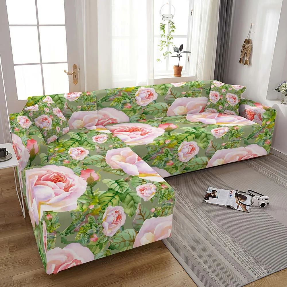 

3D Elastic Slipcover Sofa Cover For Living Room Corner Slipcover Armchair Seat Cover Antifouling Home Decor Housse De Canapé