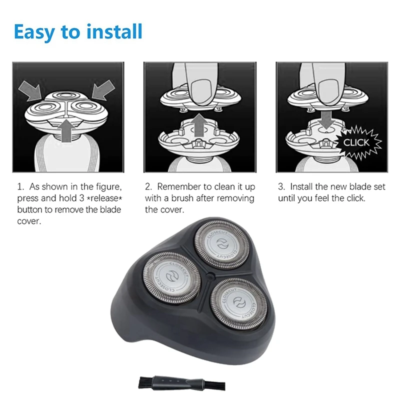 Сменная головка бритвы для Philips AT610 AT620 FT618 FT658 FT688 FT600 аксессуары электрической