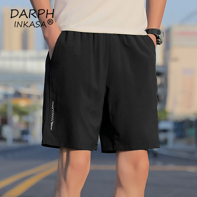 

Summer Quick Dry Casual Shorts Men Outdoor Loose Comfortable Jogging Shorts Men Fashion Solid Color Sports Shorts Men Plus Size