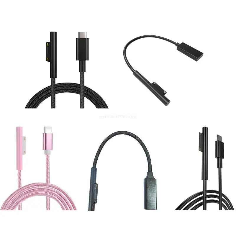 

Laptop Tablet Power Cable For Surface Pro 7/6/54/3 Tablets Power Charging USB-C Dropship